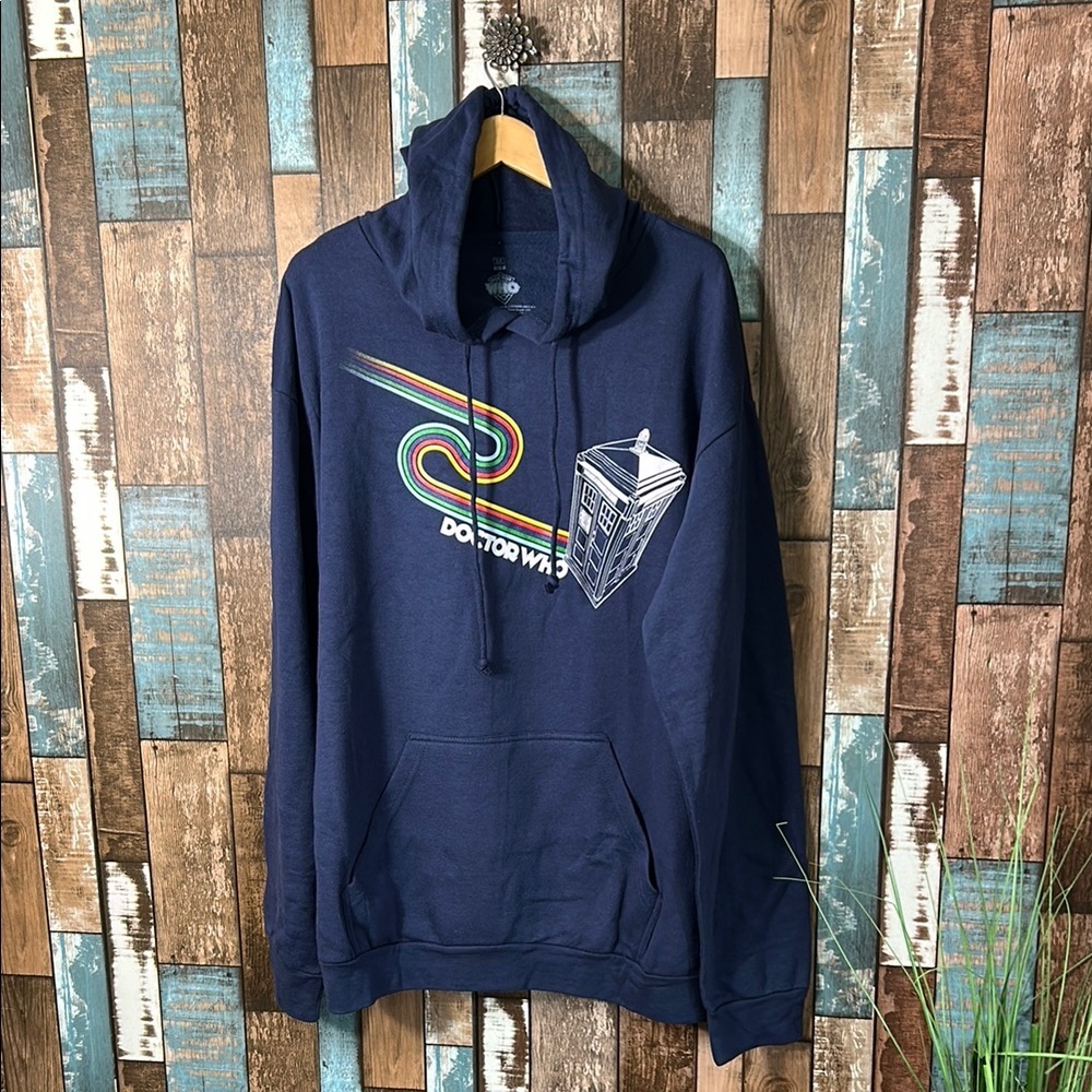 Dr. Who XXXL pull over fleece hoodie